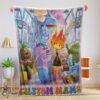 Pretty Elemental Characters Ember Lumen Wade With Friends Blanket Fleece Customized Blanket