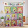 Pretty Lizzie McGuire Cartoon Character Blanket Fleece Customized Blanket