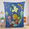 Pretty Rainbow Brite Sleeping On The Star Blanket Fleece Customized Blanket