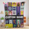 Pretty Star Wars Characters Cartoon Cute Customized Blanket