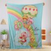 Pretty Strawberry Shortcake Cartoon With Friends Blanket Customize Blanket