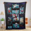 Pretty The Nightmare Before Christmas Jack Skellington Family Halloween Customized Blanket
