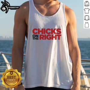Awesome chicks wearing stylish Ringer tank tops, showcasing a trendy summer fashion look for women.