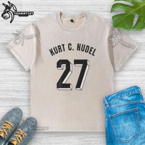 Good Kurt C Nudel 27 Washed T-Shirt in soft fabric, featuring a relaxed fit and stylish design, perfect for casual wear.
