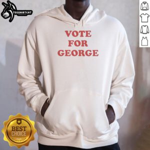 Good Vote for George Kittle Hoodie featuring bold graphics, perfect for 49ers fans and supporting your favorite player.