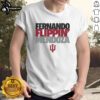 Nice Indiana Hoosiers Football Fernando Flippin' Mendoza Player Of The Year T-Shirt featuring bold team colors and graphics.