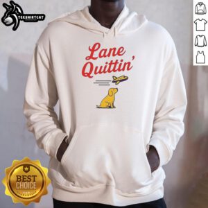 Nice Lane Quittin Lane Kiffin Football Coach hoodie featuring a dog and a plane design, perfect for sports fans.
