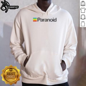 Stylish Nice Paranoid Hoodie featuring a unique graphic design, perfect for casual wear and street fashion enthusiasts.