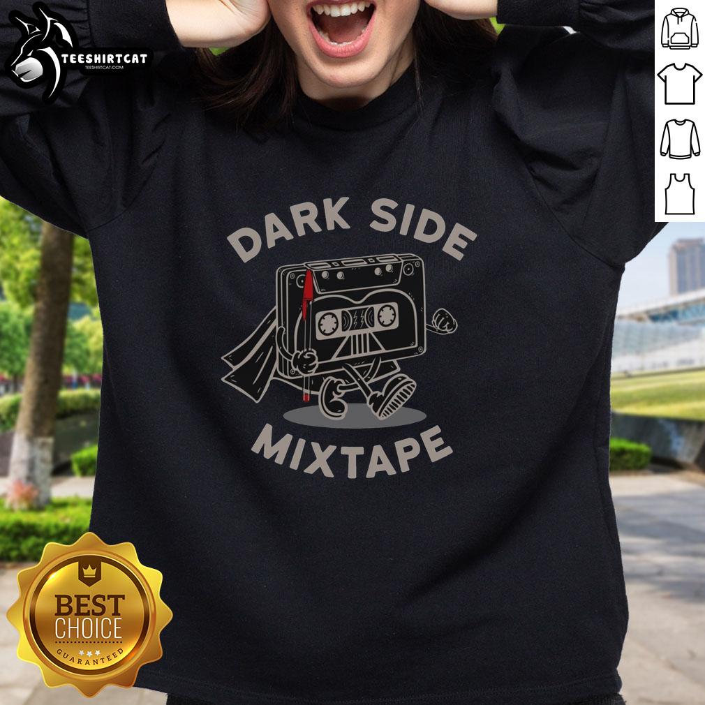 Official Dark Side Mixtape Sweatshirt featuring a bold design, perfect for fans of music and streetwear fashion.
