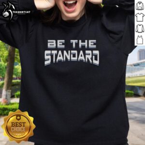 Premium Be The Standard Happy Valley United Sweatshirt in cozy fabric, perfect for casual wear and team spirit.