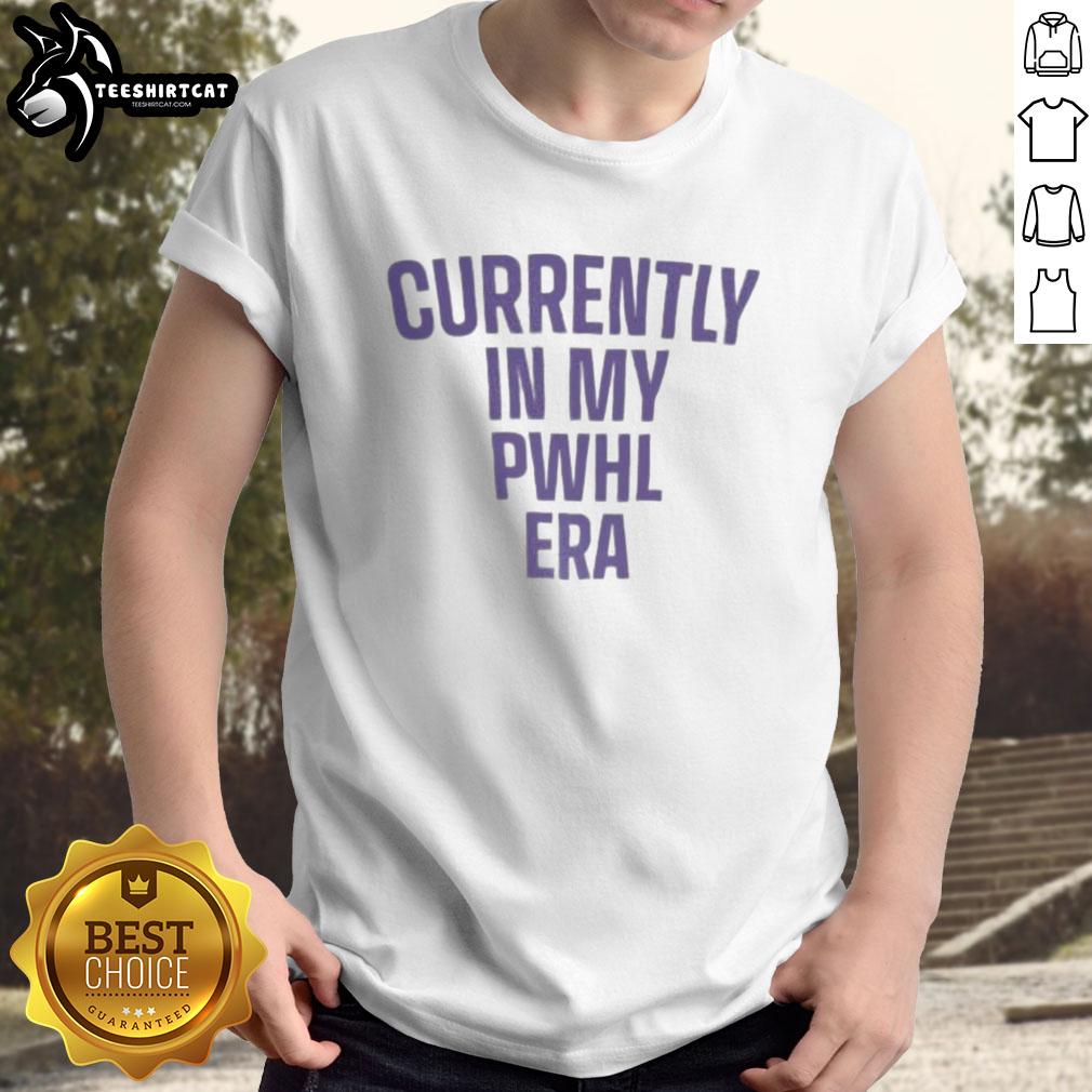 Premium Currently In My Pwhl Era T-Shirt featuring a stylish design for fans of the PWHL.