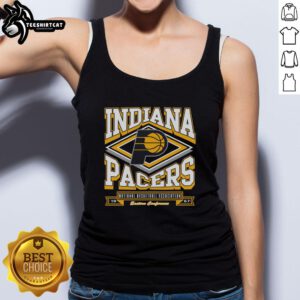 Premium Indiana Pacers Heater Tank Top featuring team colors and logo, perfect for game day and casual wear.