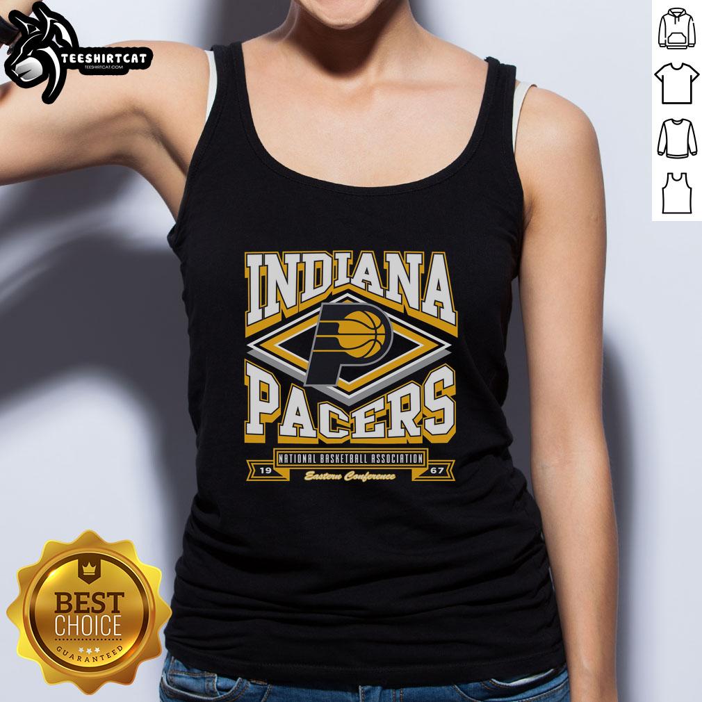 Premium Indiana Pacers Heater Tank Top featuring team colors and logo, perfect for game day and casual wear.