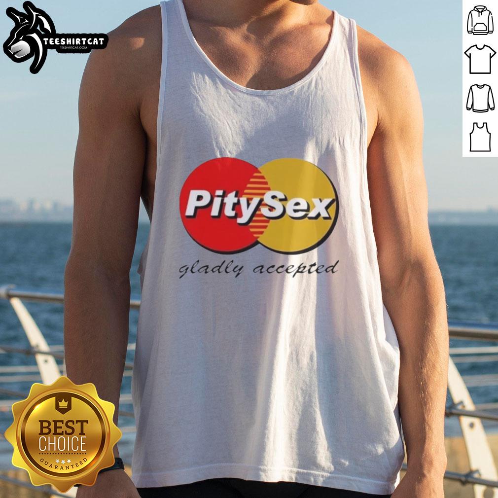 Premium Pitysex Gladly Accepted Logo Tank Top in stylish design, perfect for casual wear and showcasing your unique style.