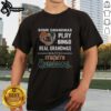 Premium 'Some Grandmas Play Bingo, Real Grandmas Watch Miami Hurricanes' T-Shirt showcasing team spirit for fans.