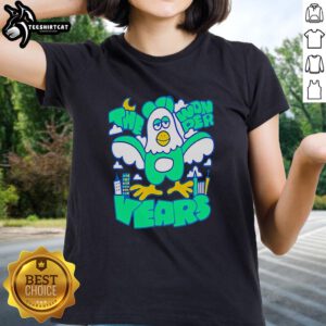 Premium The Wonder Years Go Birds Ladies Tee featuring a stylish design for fans of the classic TV show and sports.