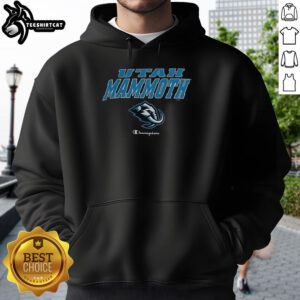 Premium Utah Mammoth Champions Hoodie in stylish design, perfect for fans and cozy casual wear.
