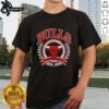 Stylish Chicago Bulls NBA crest t-shirt featuring the iconic logo in vibrant colors, perfect for basketball fans.