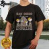 Alt Text: Pretty Snoopy and Charlie Brown graphic on San Diego Padres Baseball Forever t-shirt, perfect for fans.