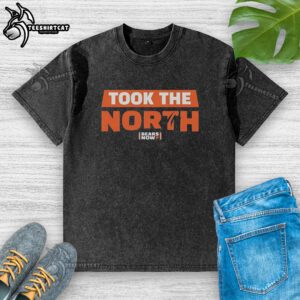 Top Chicago Bears Football Now Took The North washed t-shirt featuring bold team graphics and a stylish design.