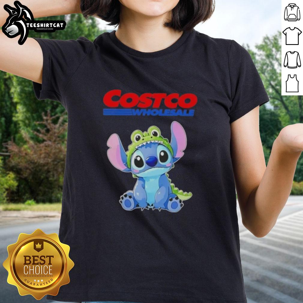 Top Stitch Cosplay Crocodile X Costco Wholesale Ladies Tee featuring vibrant colors and unique design for fans.