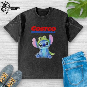 Alt Text: Top Stitch Cosplay Crocodile X featuring a stylish washed T-shirt from Costco Wholesale, perfect for casual wear.