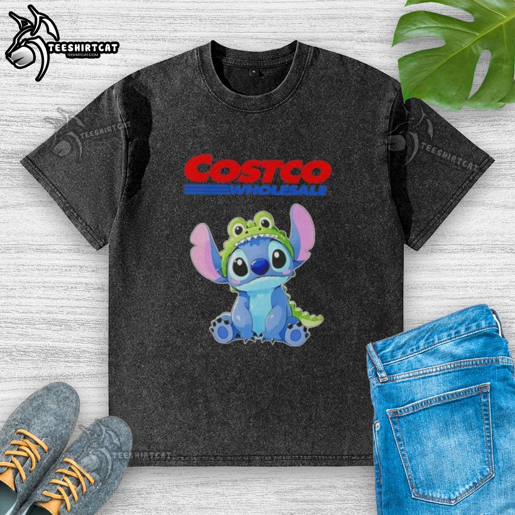 Alt Text: Top Stitch Cosplay Crocodile X featuring a stylish washed T-shirt from Costco Wholesale, perfect for casual wear.