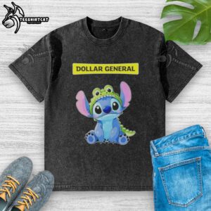 Top Stitch Cosplay Crocodile X Dollar General washed t-shirt featuring vibrant graphics and a comfortable fit.