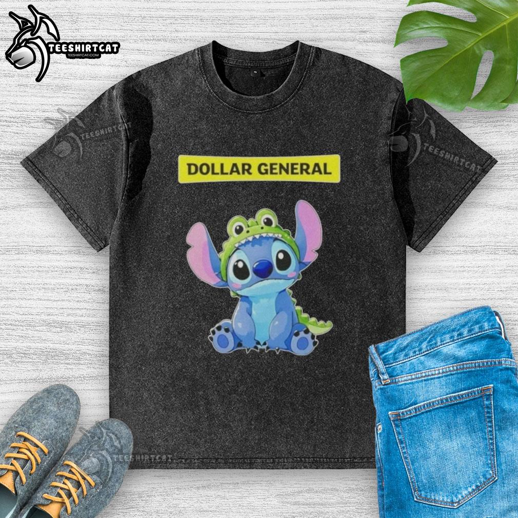 Top Stitch Cosplay Crocodile X Dollar General washed t-shirt featuring vibrant graphics and a comfortable fit.