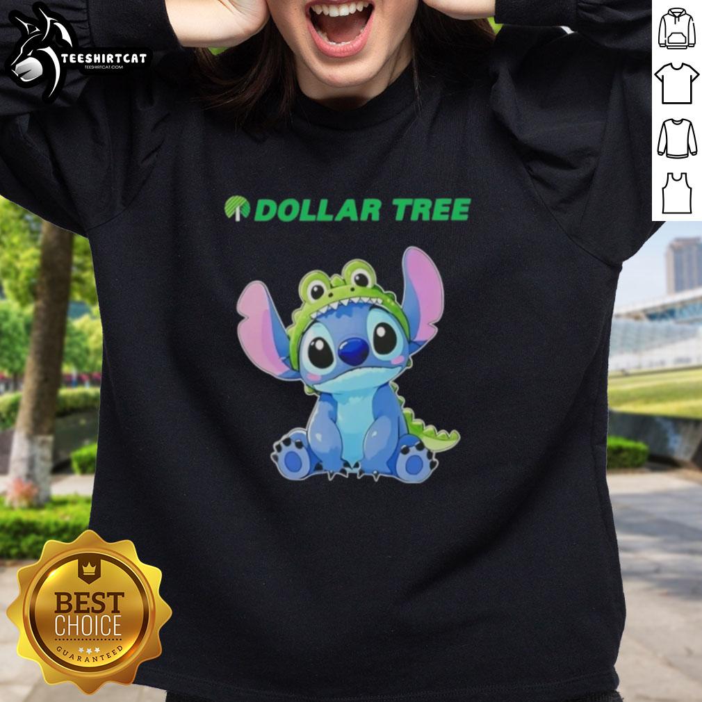 Top-stitch cosplay crocodile design on a Dollar Tree sweatshirt, showcasing creative and unique DIY fashion.