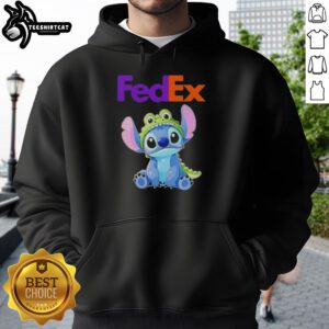 Top-Stitch Cosplay Crocodile X FedEx hoodie featuring vibrant colors and unique design for cosplay enthusiasts.