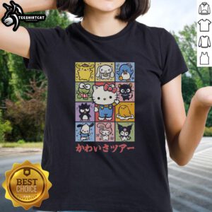 Top-The-Cuteness-Tour Ladies Tee featuring a stylish and cute design perfect for casual outings and everyday wear.