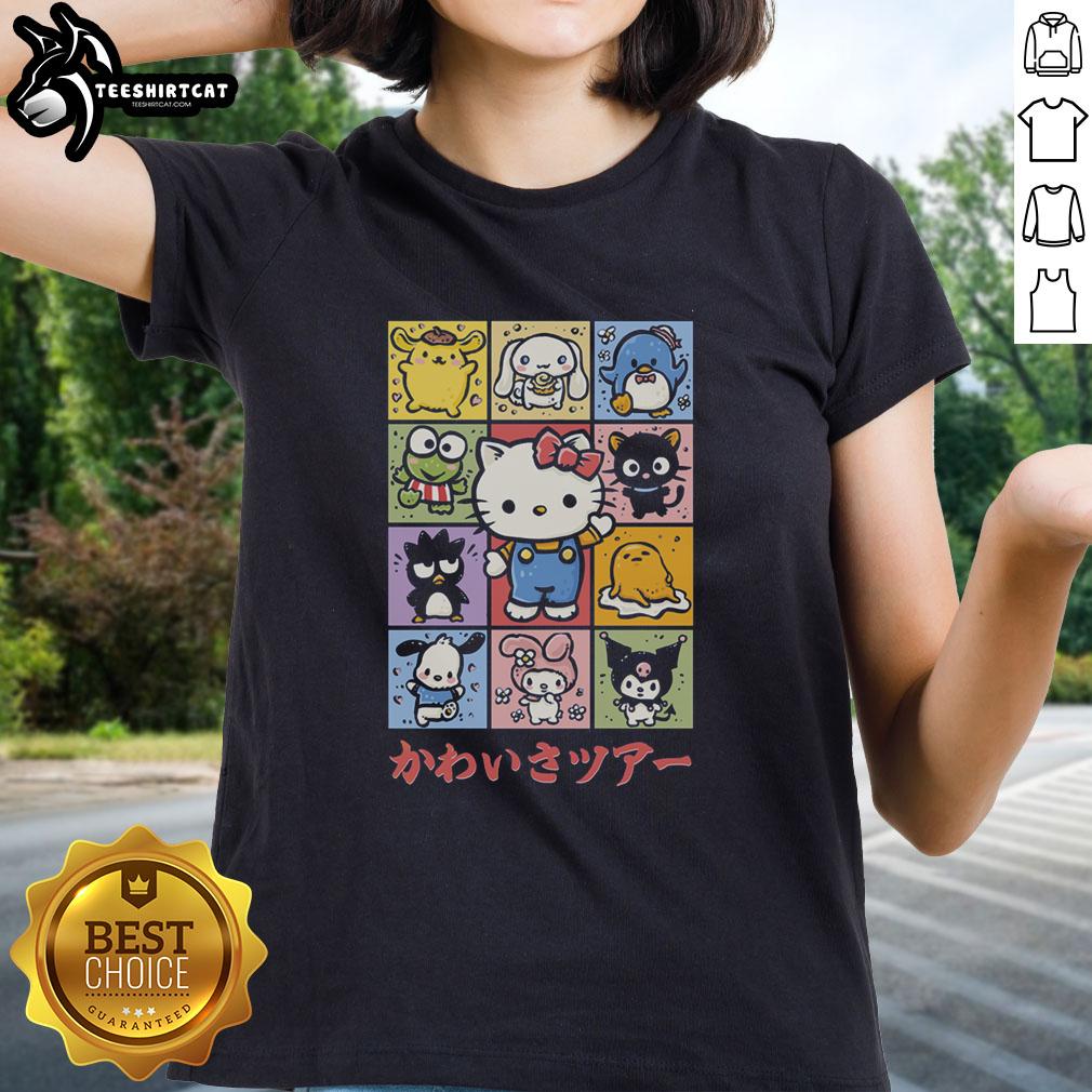 Top-The-Cuteness-Tour Ladies Tee featuring a stylish and cute design perfect for casual outings and everyday wear.