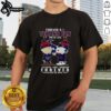 Alt Text: Cute Charlie Brown fist bump with Snoopy on Houston Texans fan t-shirt, celebrating loyalty win or lose.