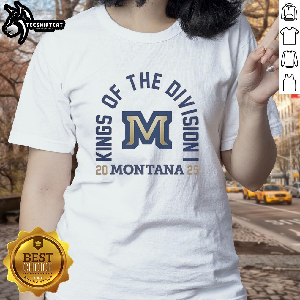 Good Montana State Bobcats NCAA Football King of Division I 2025 Ladies Tee showcasing team pride and style.
