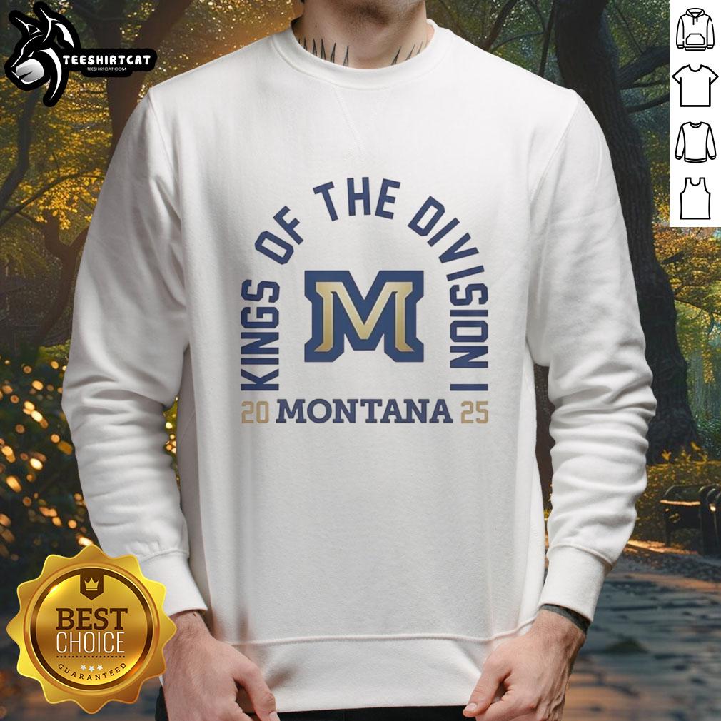 Good Montana State Bobcats NCAA Football King of Division I 2025 sweatshirt showcasing team pride and spirit.