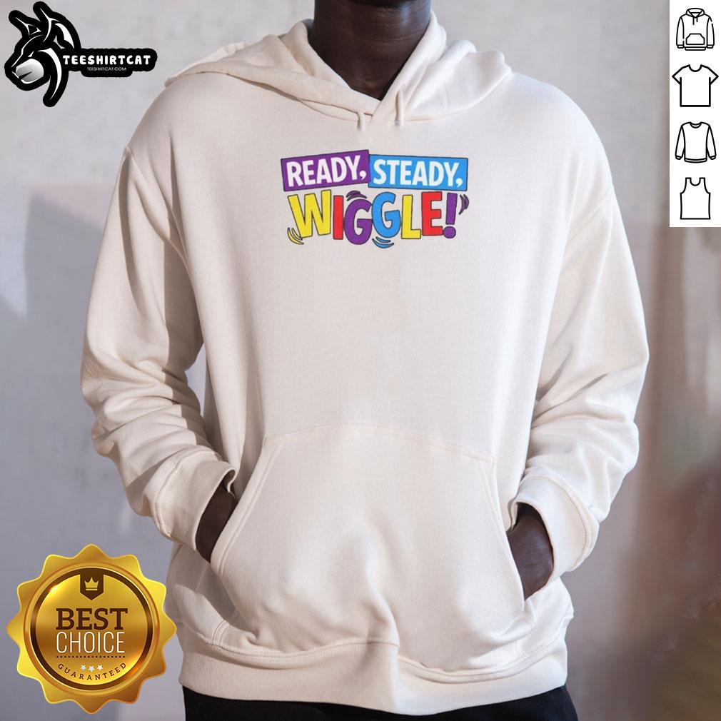 Hot Wiggles Inspired Ready Steady Wiggle Hoodie in vibrant colors, perfect for kids' playful fashion and Wiggles fans.