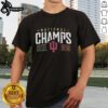 Alt Text: Nice Indiana Hoosiers National Champions 2025 T-Shirt featuring bold logo and vibrant colors for fans.