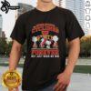 Alt Text: Nice Peanuts Snoopy and Friends Iowa State Cyclones Forever T-Shirt celebrating loyal fans, not just during wins.