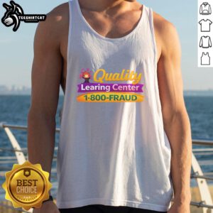Stylish Nice Quality Learning Center 1-800 Fraud Premium Tank Top in vibrant colors, perfect for casual wear.