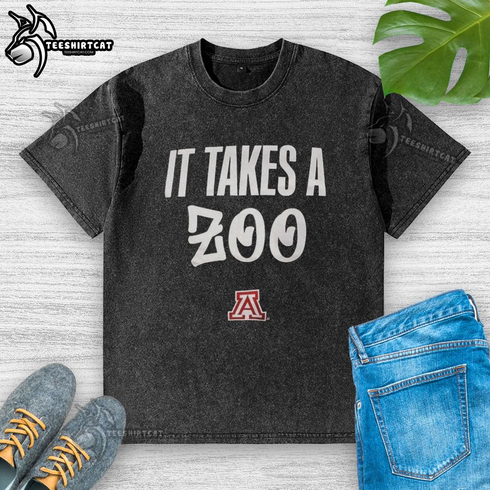 Arizona Wildcats Men's Basketball washed t-shirt featuring official logo and vibrant colors for fans and players.
