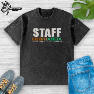 Official Xbox Insiders Choice washed t-shirt featuring team logo, perfect for Xbox fans and gaming enthusiasts.