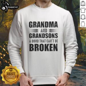 Cozy sweatshirt featuring 'Original Grandma and Grandsons' design, symbolizing an unbreakable bond of love and family.
