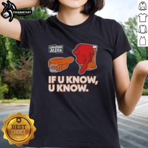 Original The Dan Le Batard Show If U Know U Know Ladies Tee featuring a stylish design and vibrant colors.