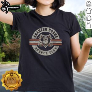 Premium Anaheim Ducks Surround Ladies Tee featuring vibrant team graphics and a comfortable fit for fans.
