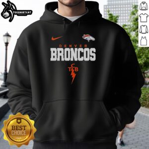 Premium Denver Broncos NFL Elvis Presley fan hoodie featuring vibrant team colors and stylish design for ultimate comfort.