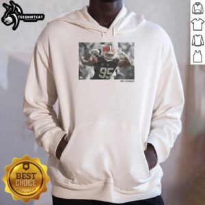 Alt Text: Premium Myles Garrett Pay Homage Hoodie featuring a stylish design, perfect for fans and casual wear enthusiasts.
