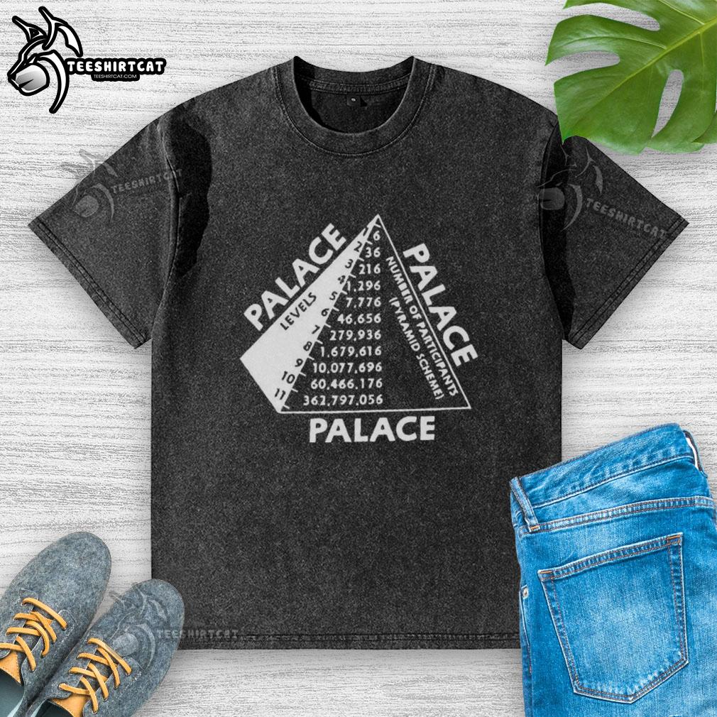 Premium Palace Scheme washed t-shirt in soft fabric, featuring a trendy design and comfortable fit for casual wear.