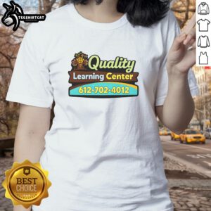 Premium Quality Learning Center Ladies Tee featuring a stylish design, perfect for educational events and casual wear.