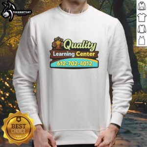 Premium quality Learning Center sweatshirt in vibrant colors, perfect for casual wear and showcasing educational pride.